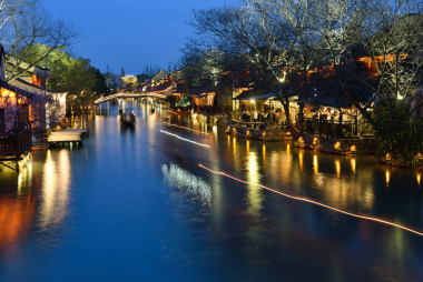 烏鎮(zhèn)的夜景