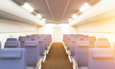 飞机内部色调照片