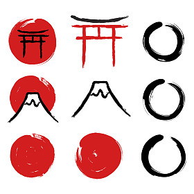 日本书法符号