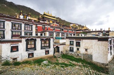 在日喀则的扎什伦布寺