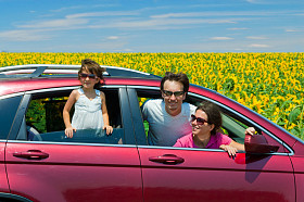 家庭暑假、 汽车旅