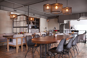 现代欧洲咖啡厅室内