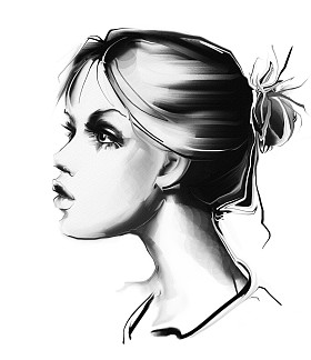 年轻漂亮的女人