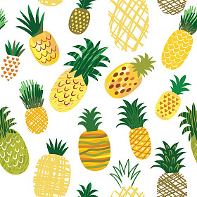 Ananas 无缝模式图片
