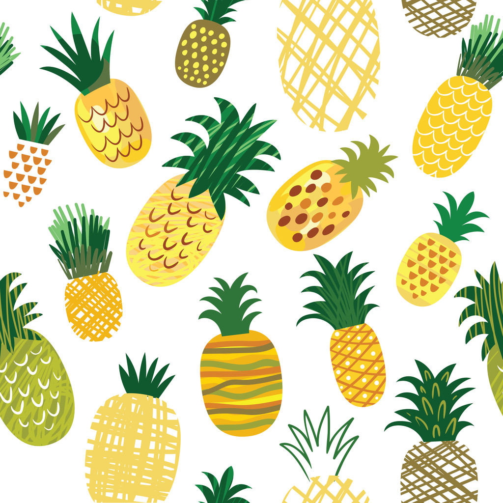 Ananas 无缝模式图片