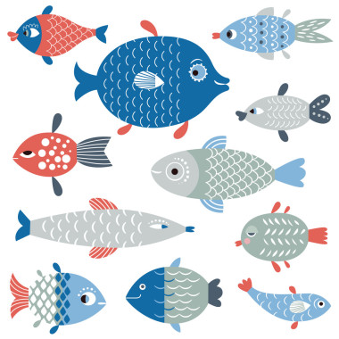 組的魚藝術(shù)圖片