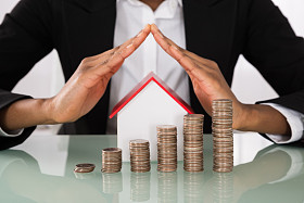 女商人保护房子模型 