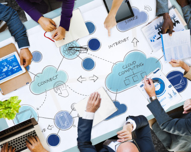 商務(wù)人士和云計(jì)算 Concpet