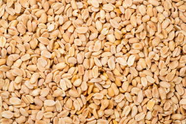 花生。關(guān)門的油炸、 去皮和鹽漬花生