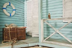 桑迪海滩小屋图片