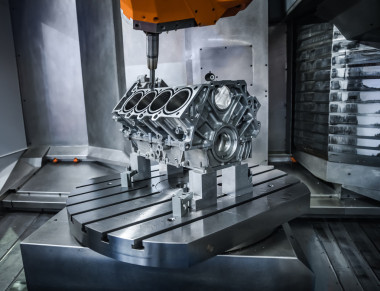 金属加工数控铣床.照片