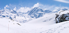 雪山脉景观图片