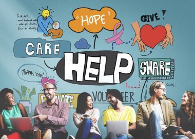 多样性朋友近壁与帮助图片