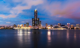 真爱码头黄昏的美景图片