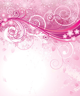 春天的粉红照片