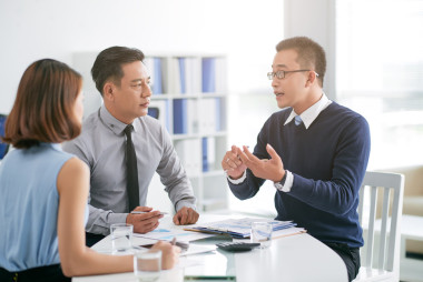 枚舉的優(yōu)勢(shì)的商人圖片