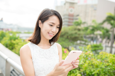 使用手機(jī) Hong 本港的女人