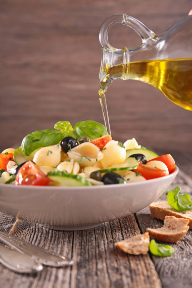 蔬菜意大利面沙拉圖片