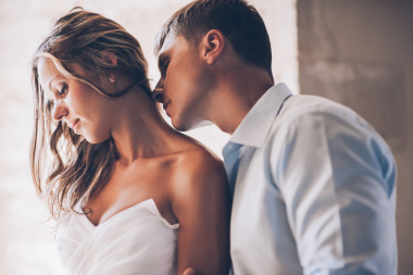 美麗溫柔的恩愛夫妻