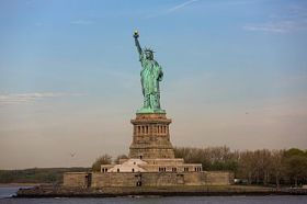 自由女神像照片