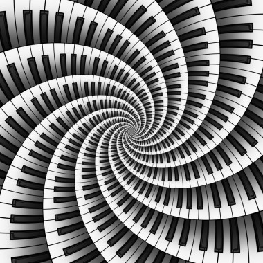 十二路 3d 键盘螺旋