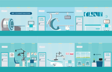 醫(yī)療服務的信息圖形.圖片