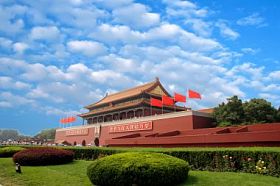 在北京紫禁城的风景图片