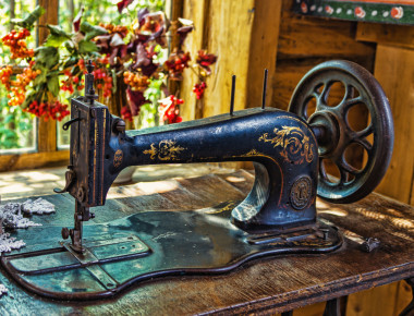 古董縫紉機圖片