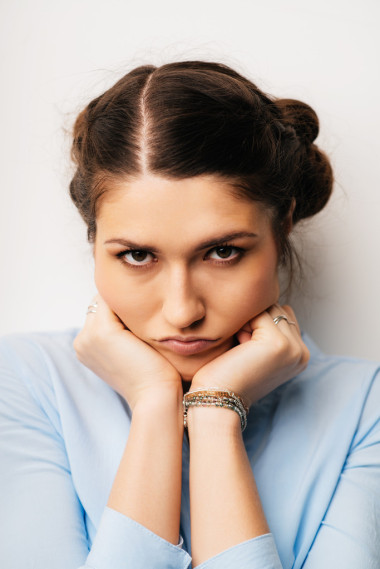 悲傷的女人圖片