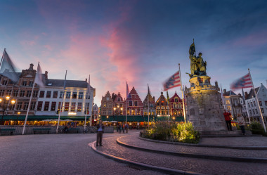 比利时布鲁日老城图片