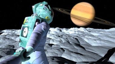 跟我到土星圖片