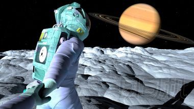 跟我到土星图片