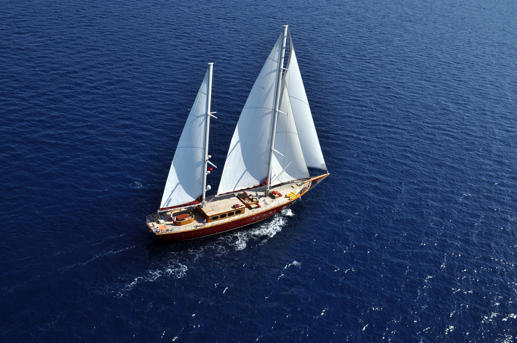 帆船的甲板上图片 帆船的甲板上图片