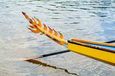 龍舟競渡在烏克蘭基輔舉行照片