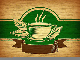 茶标签图片