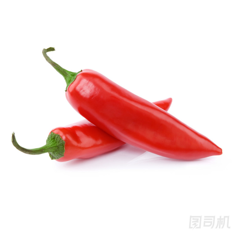 兩個紅熱辣椒