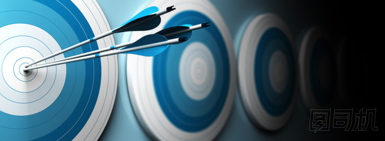 藍色的目標(biāo)和箭頭圖片