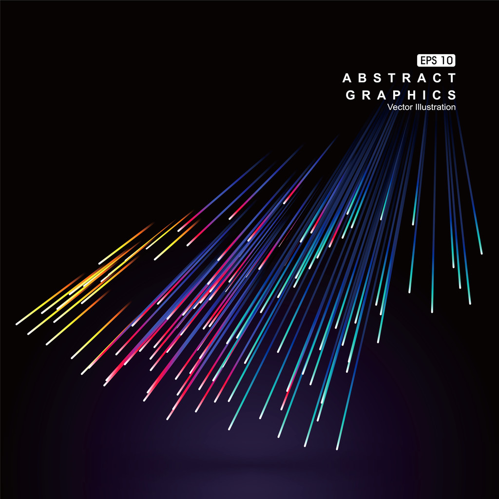 点和线组成的径向抽象图形.图片 点和线组成的径向抽象图形.图片