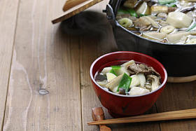imoni，日本火锅烹饪图片