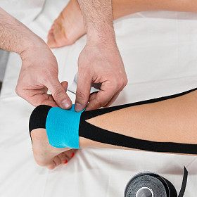 编带物理治疗照片