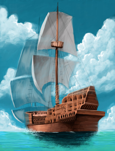 帆船
