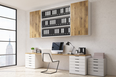 办公室工作场所边