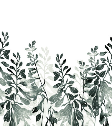 印有草地鐘聲的剪影圖片