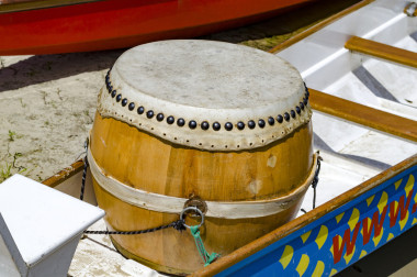 河上的龍舟圖片