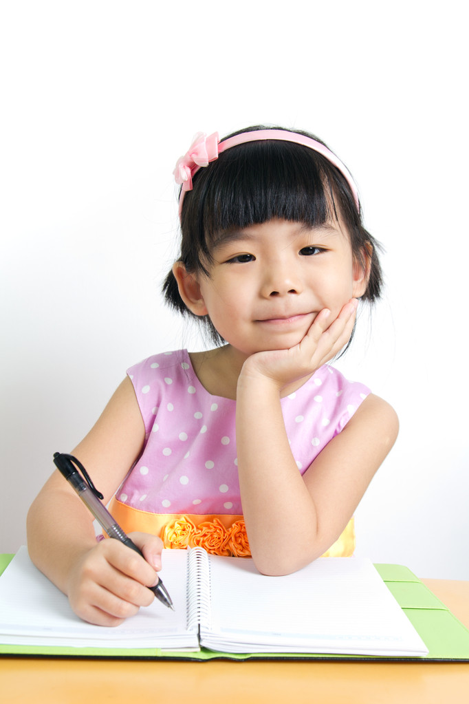 孩子做家庭作