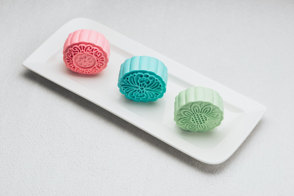 雪皮月饼.照片