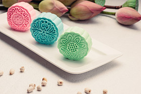 中国中期秋天节日食品图片