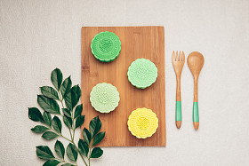 中国中期秋天节日食品图片