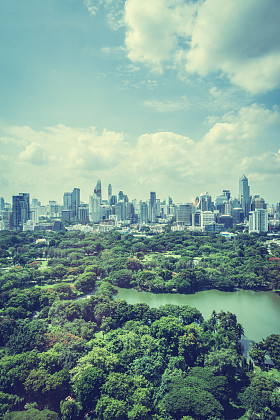 美丽的曼谷市照片