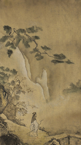 在山的道教圣人图片